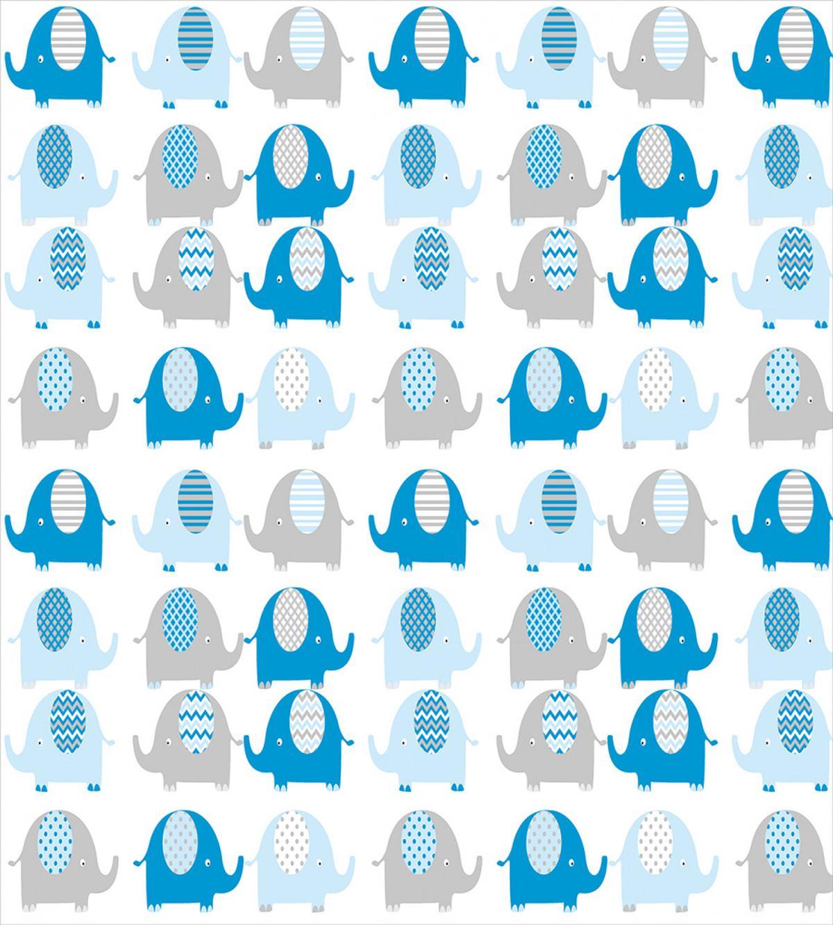 Elephants with Motifs — Pattern