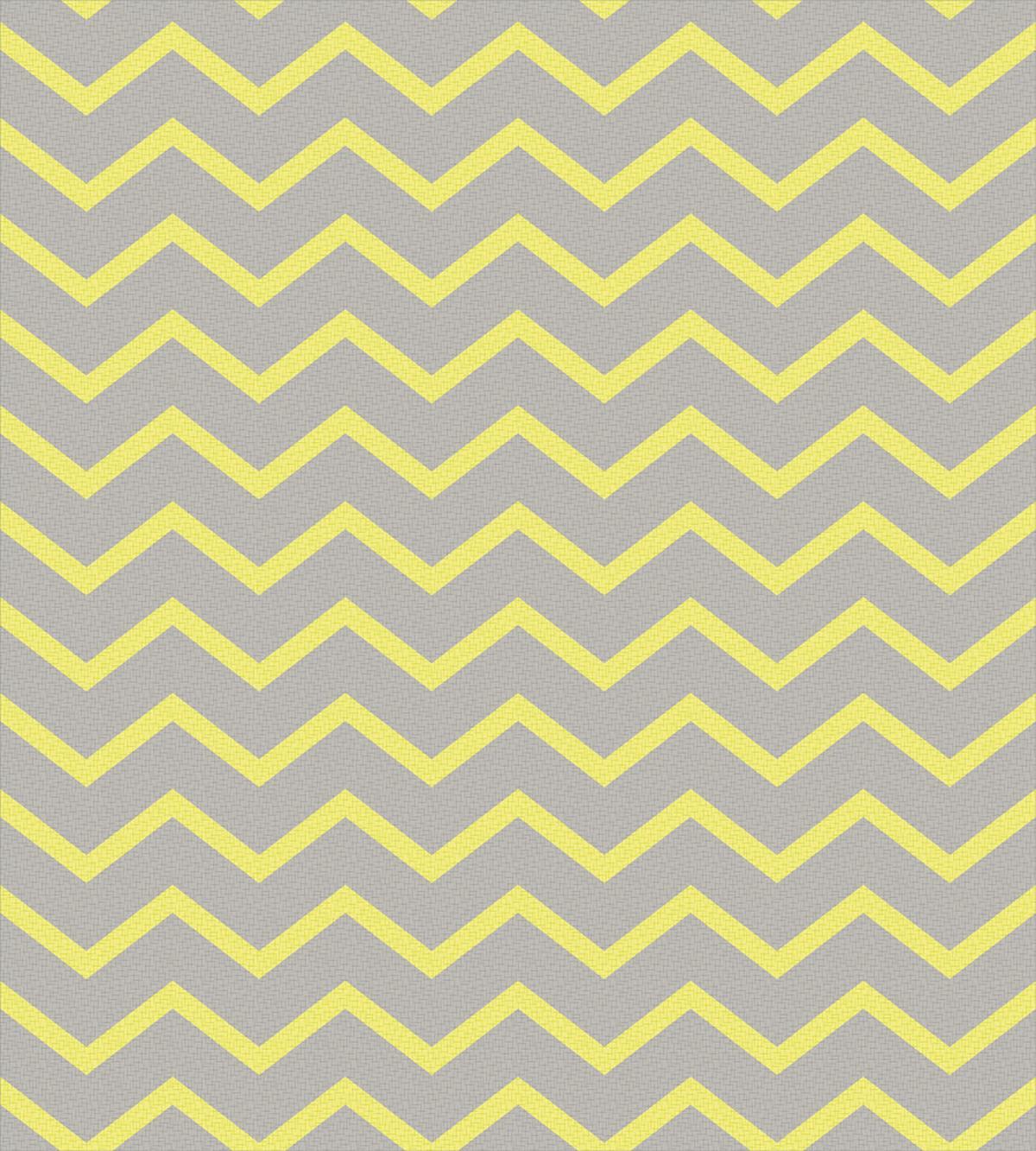 Yellow Grey Zig Zag — Pattern