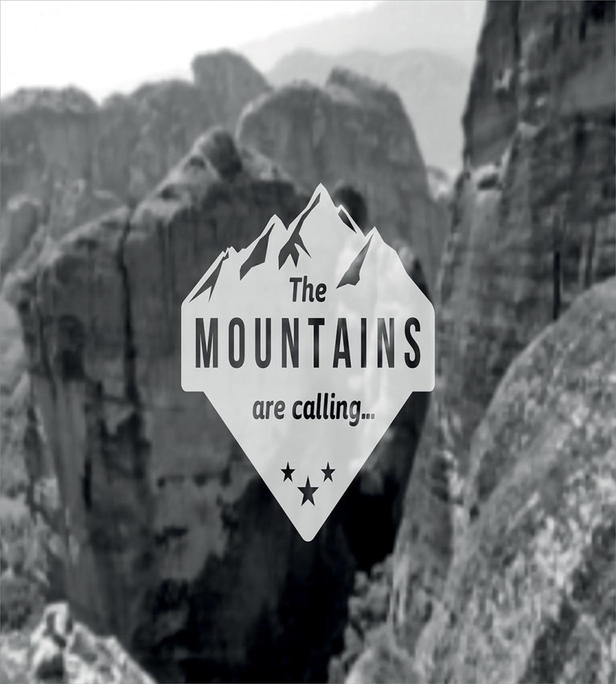 Mountains are Calling — Pattern
