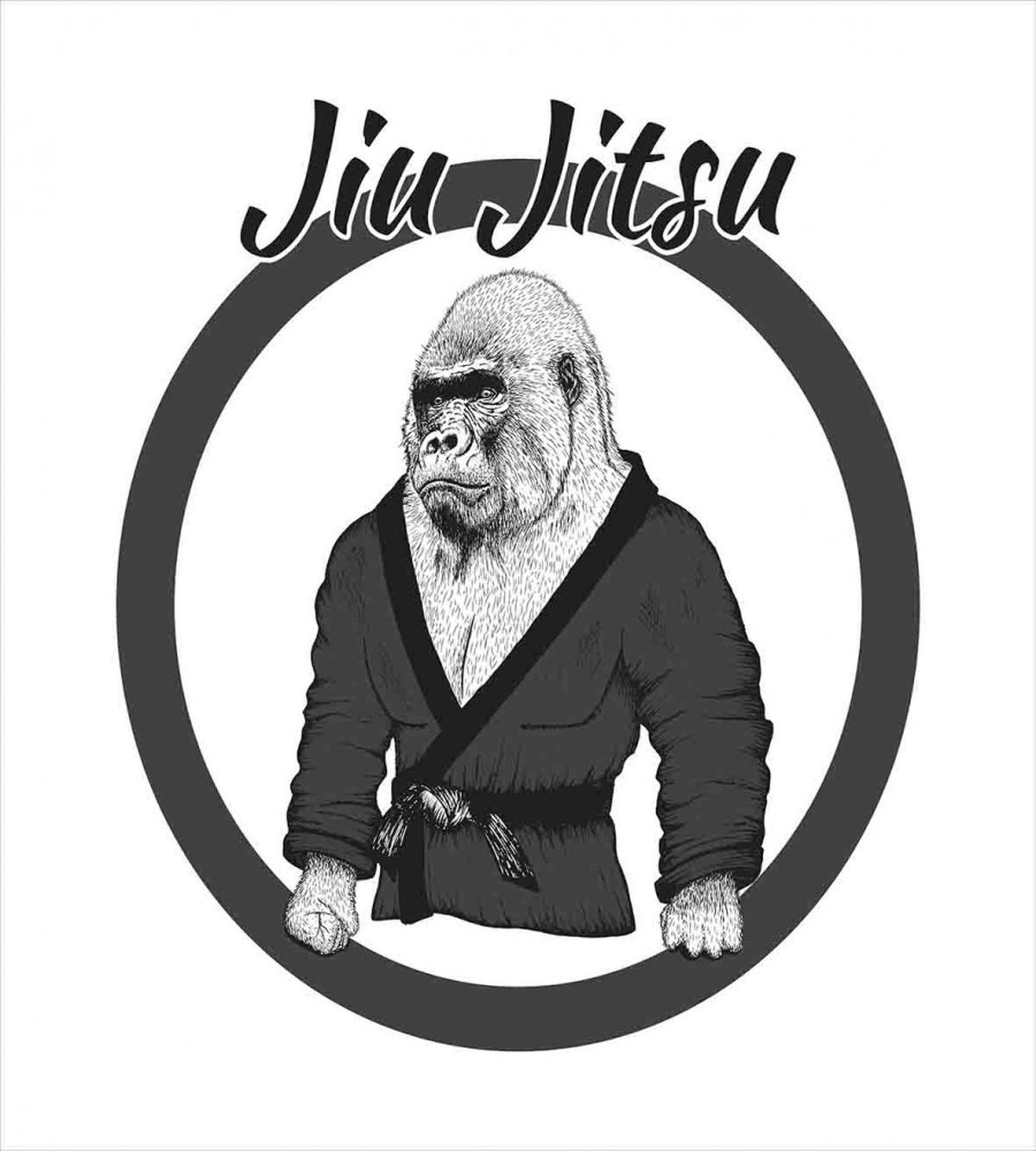 Wrestler Gorilla — Pattern