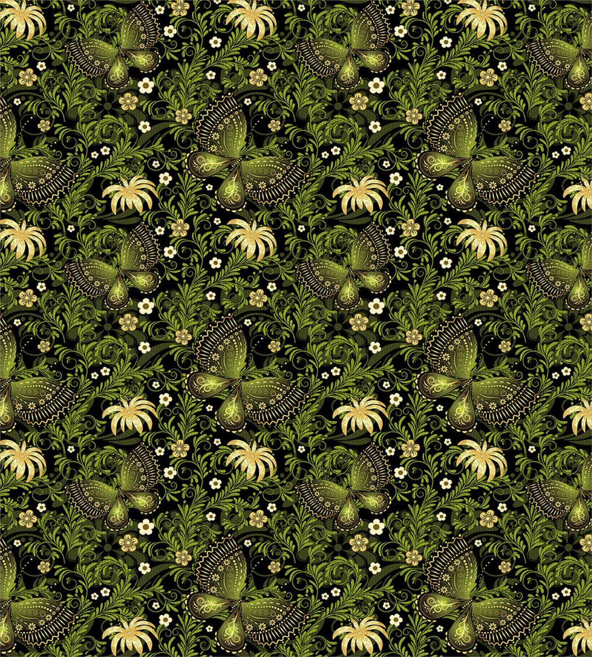 Spring Butterflies Ornate — Pattern