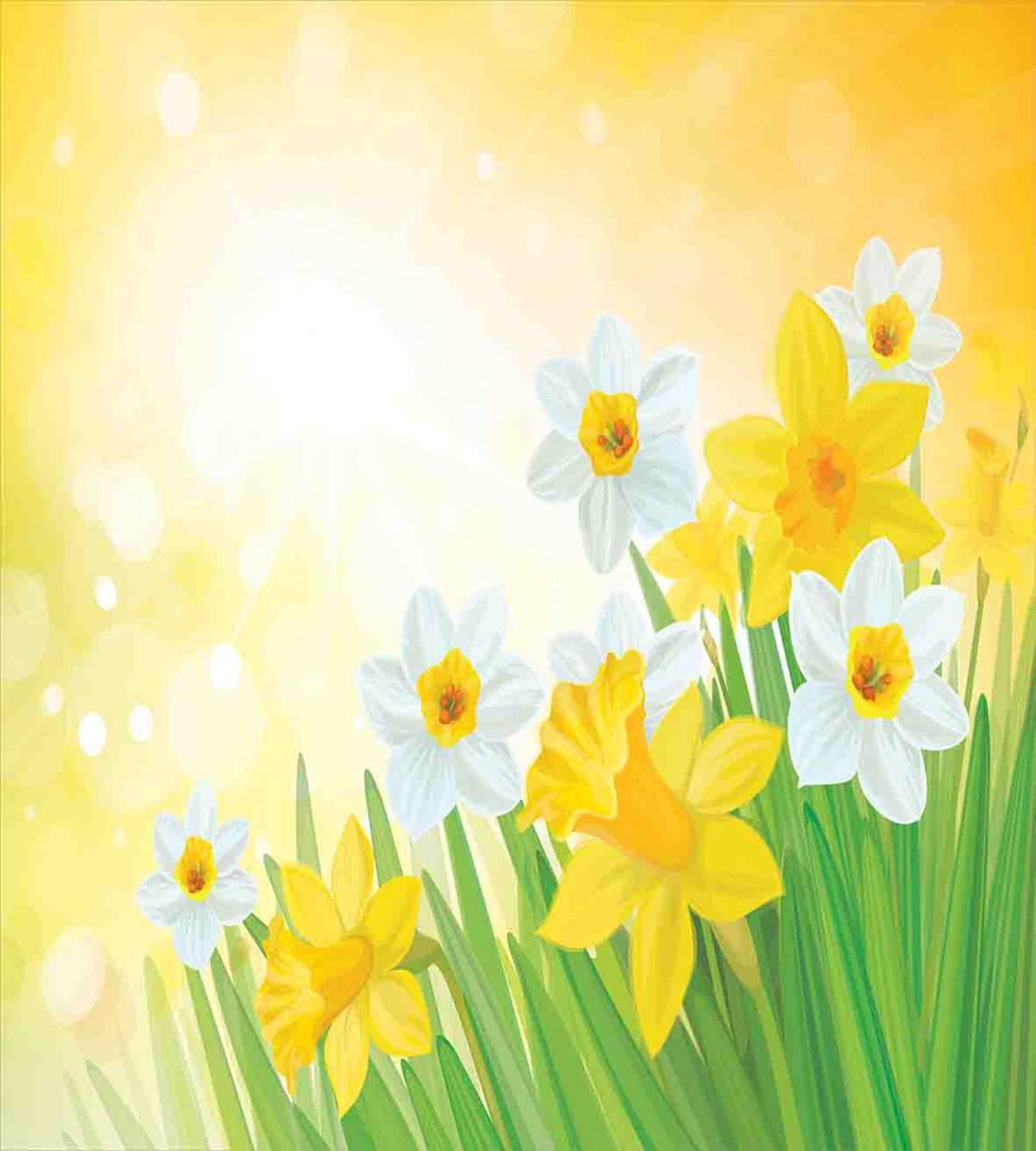 Flower Garden in Summer — Pattern