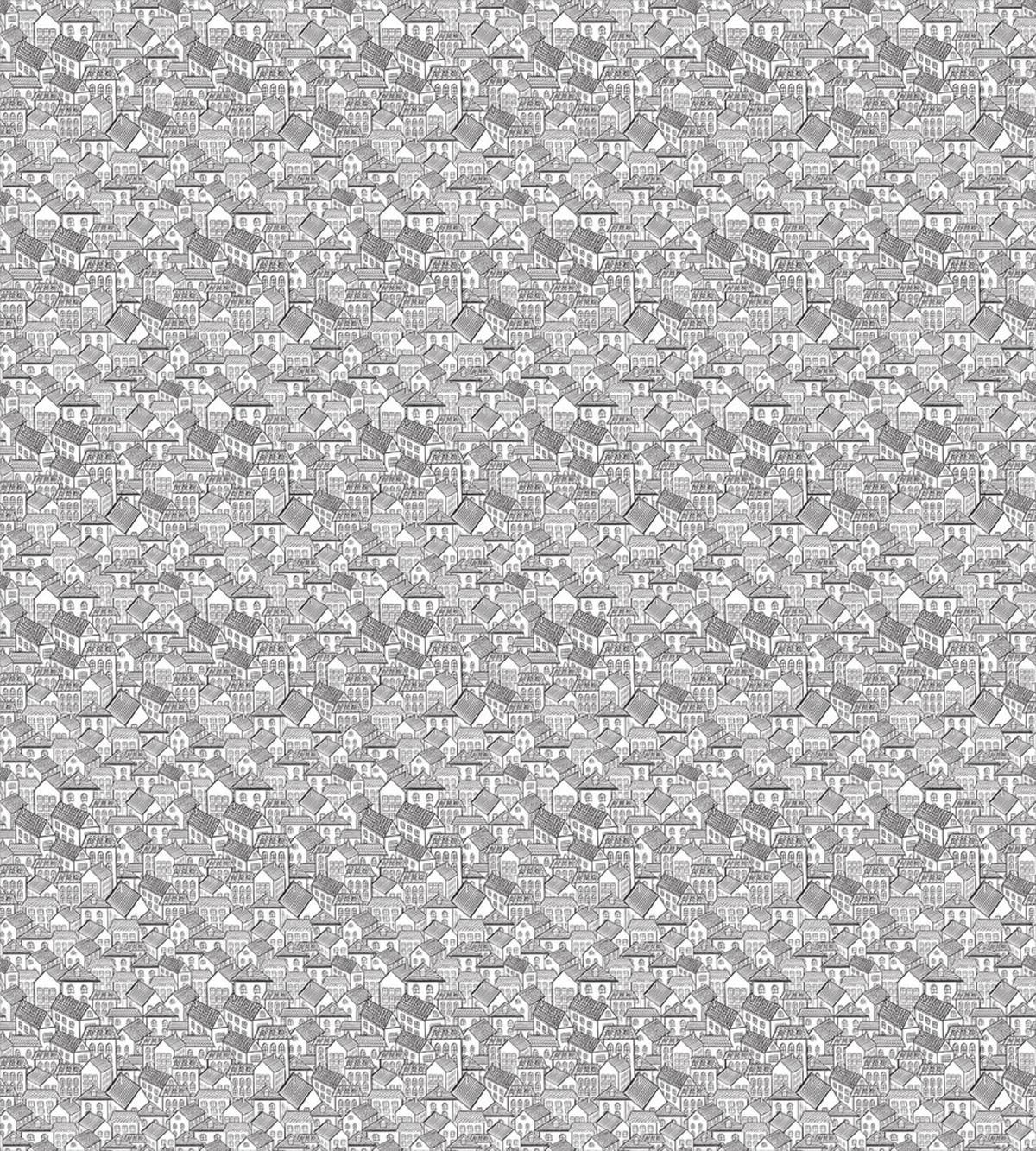 Town Houses Pattern Sketch — Pattern