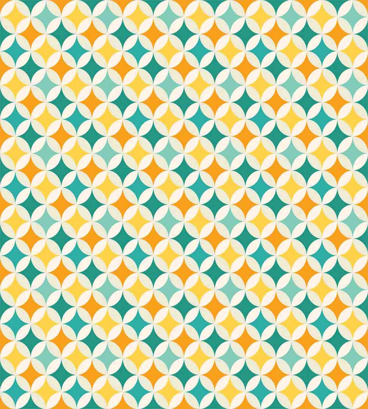 Abstract Circle Cube — Pattern