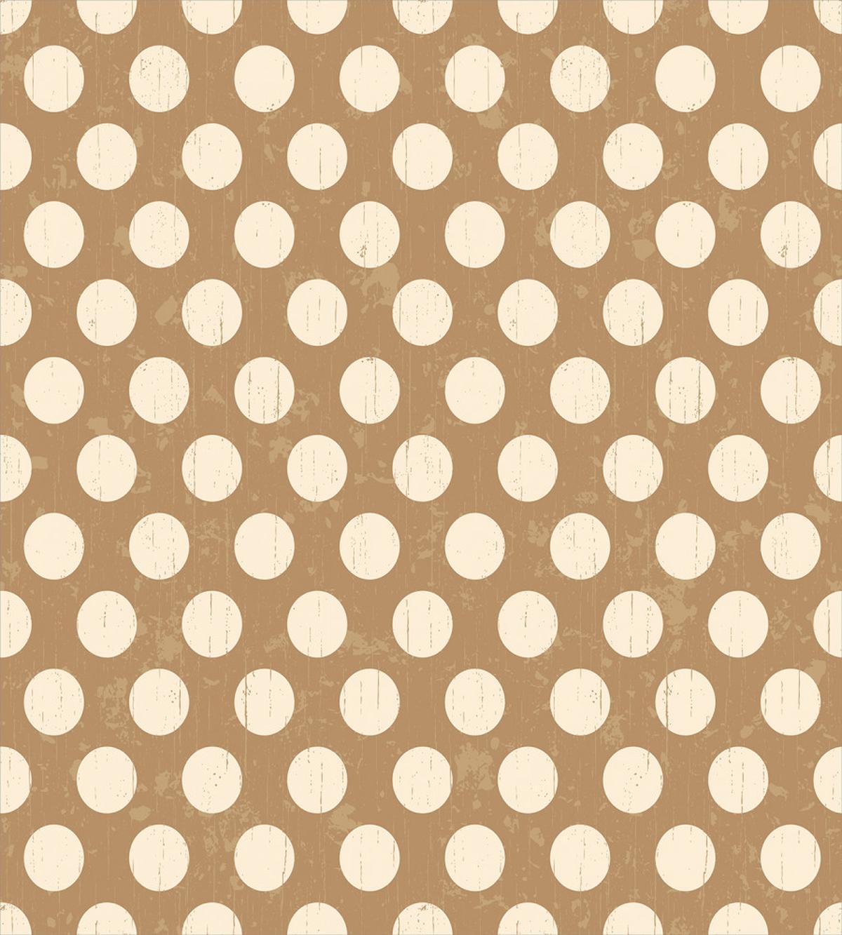Big Polka Dots Grungy Old — Pattern
