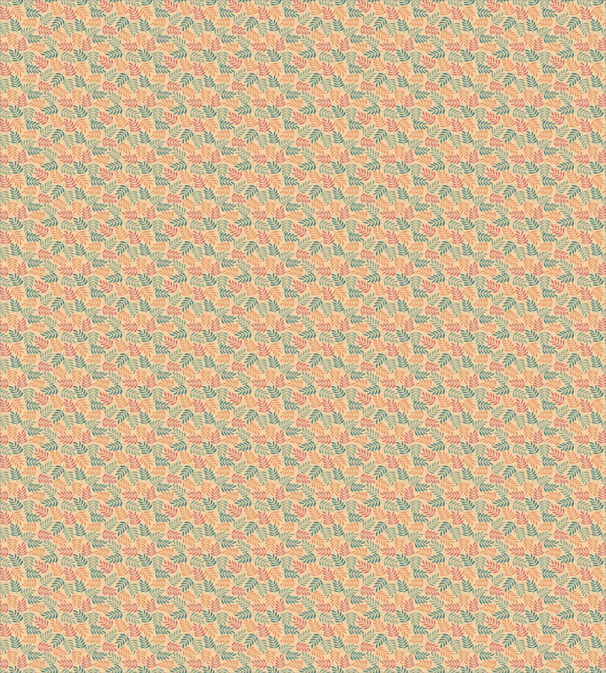 Pastel Colorful Leaves — Pattern