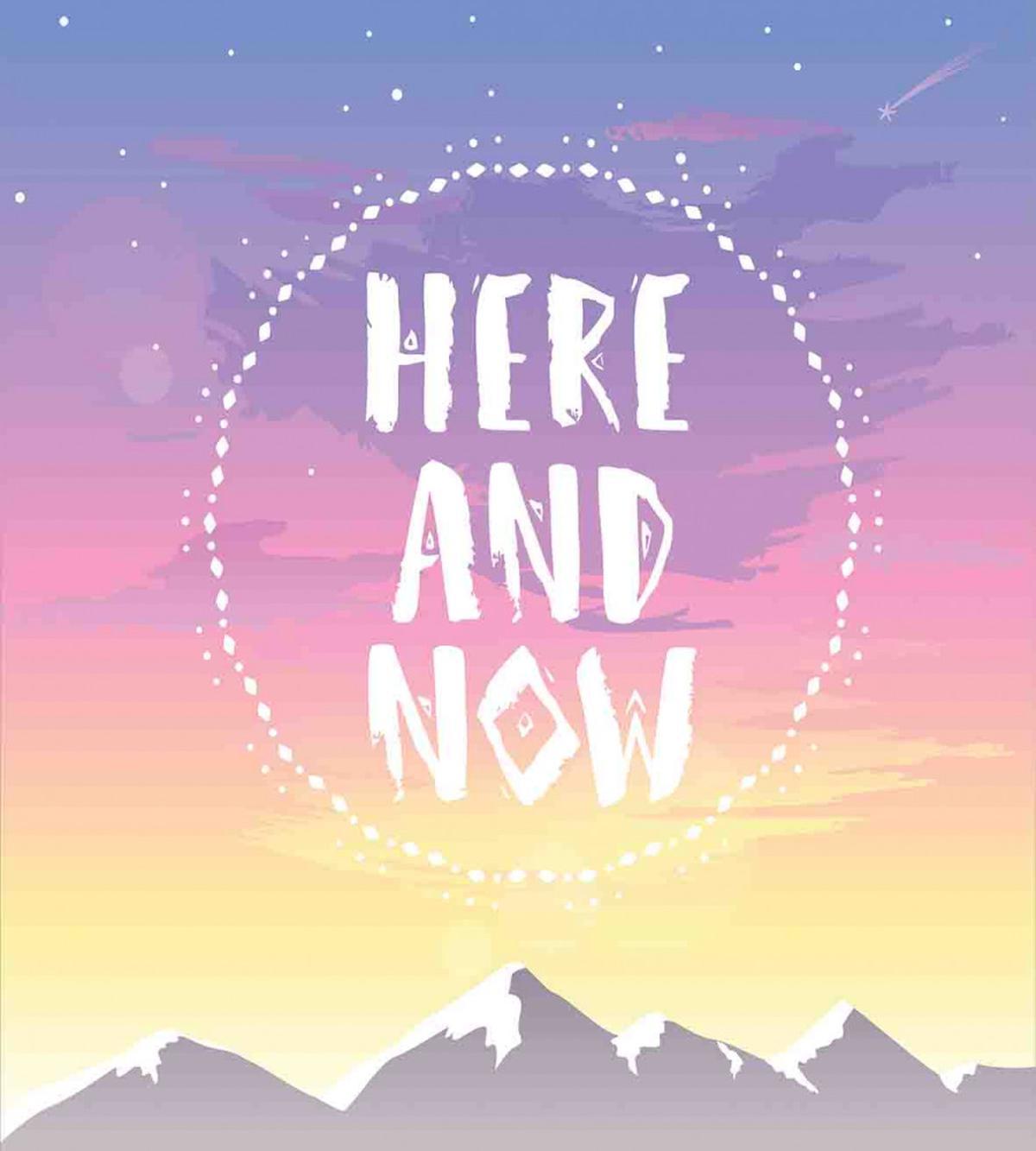 Mountains and Dreamy Sky — Pattern