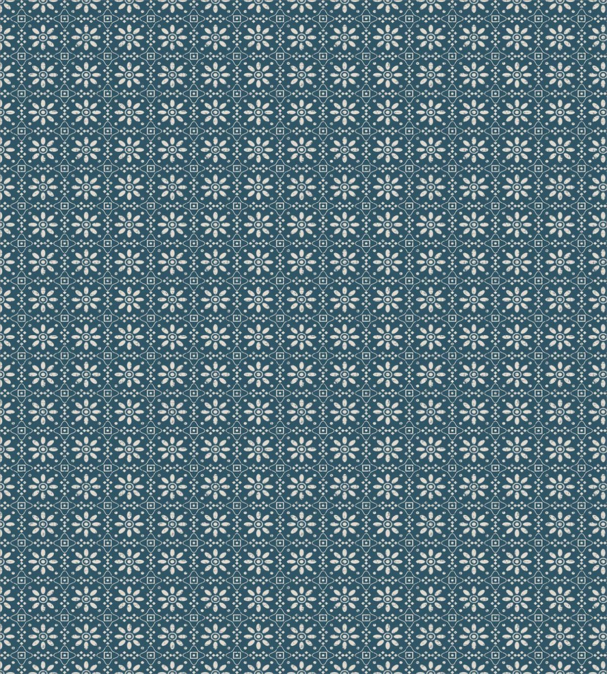 Blooming Flower with Dots — Pattern