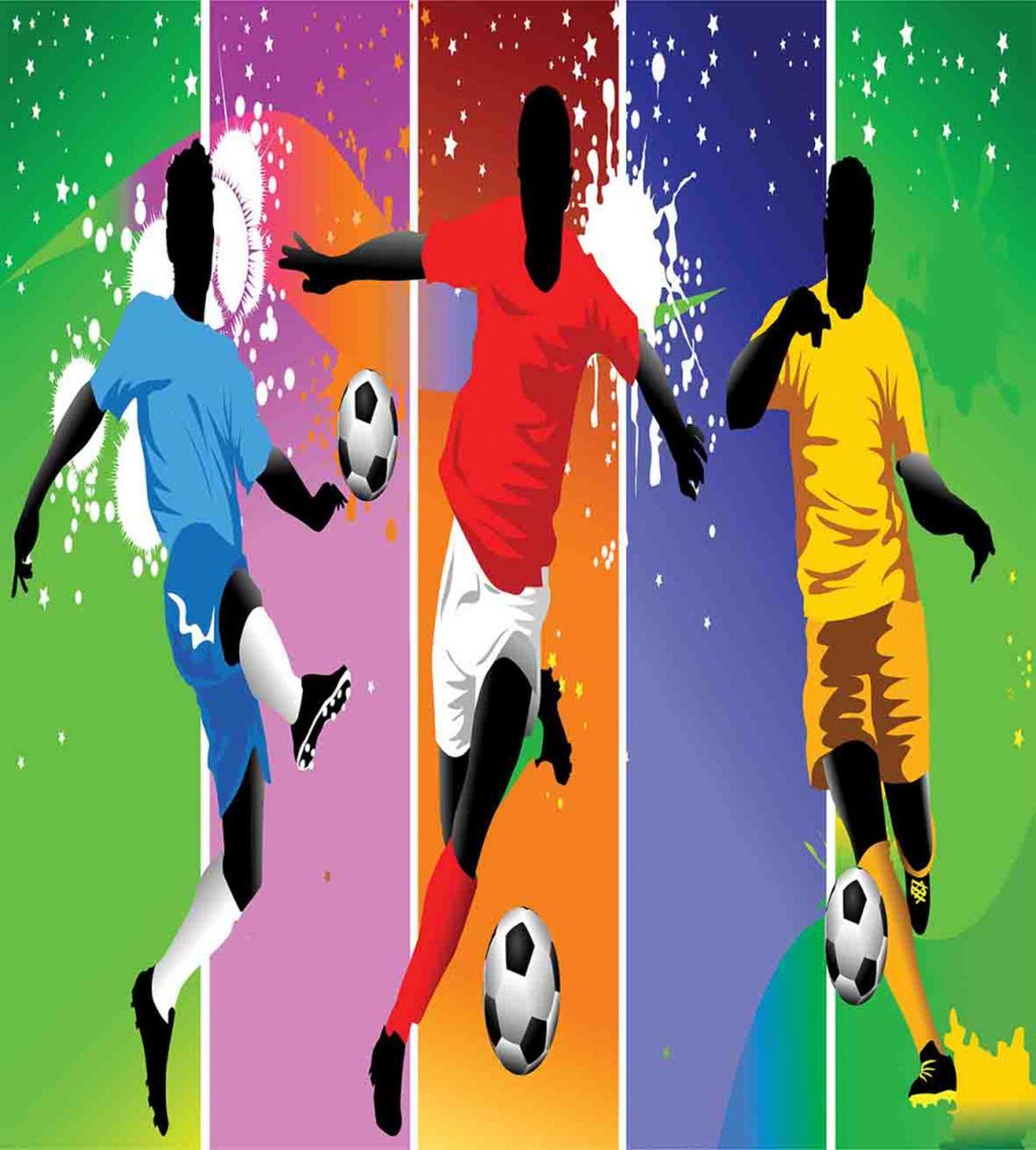 Football Soccer Modern — Pattern