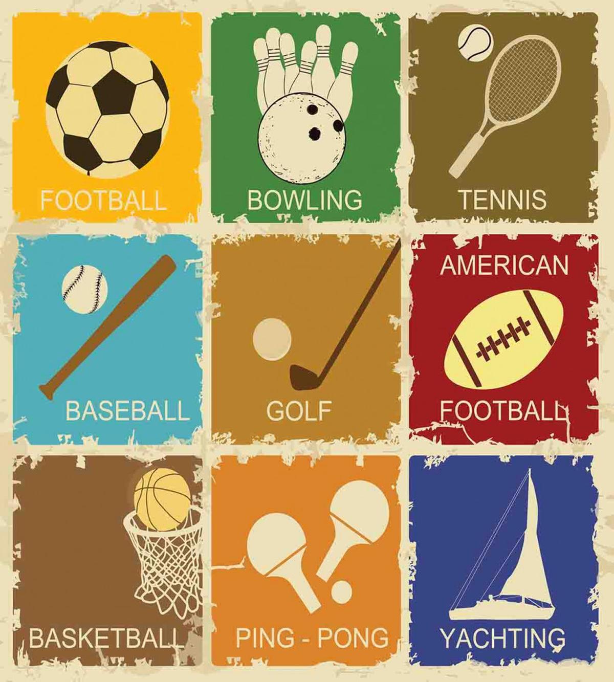Sports Art — Pattern