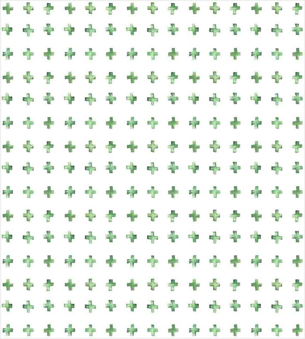 Watercolor Plus Signs — Pattern
