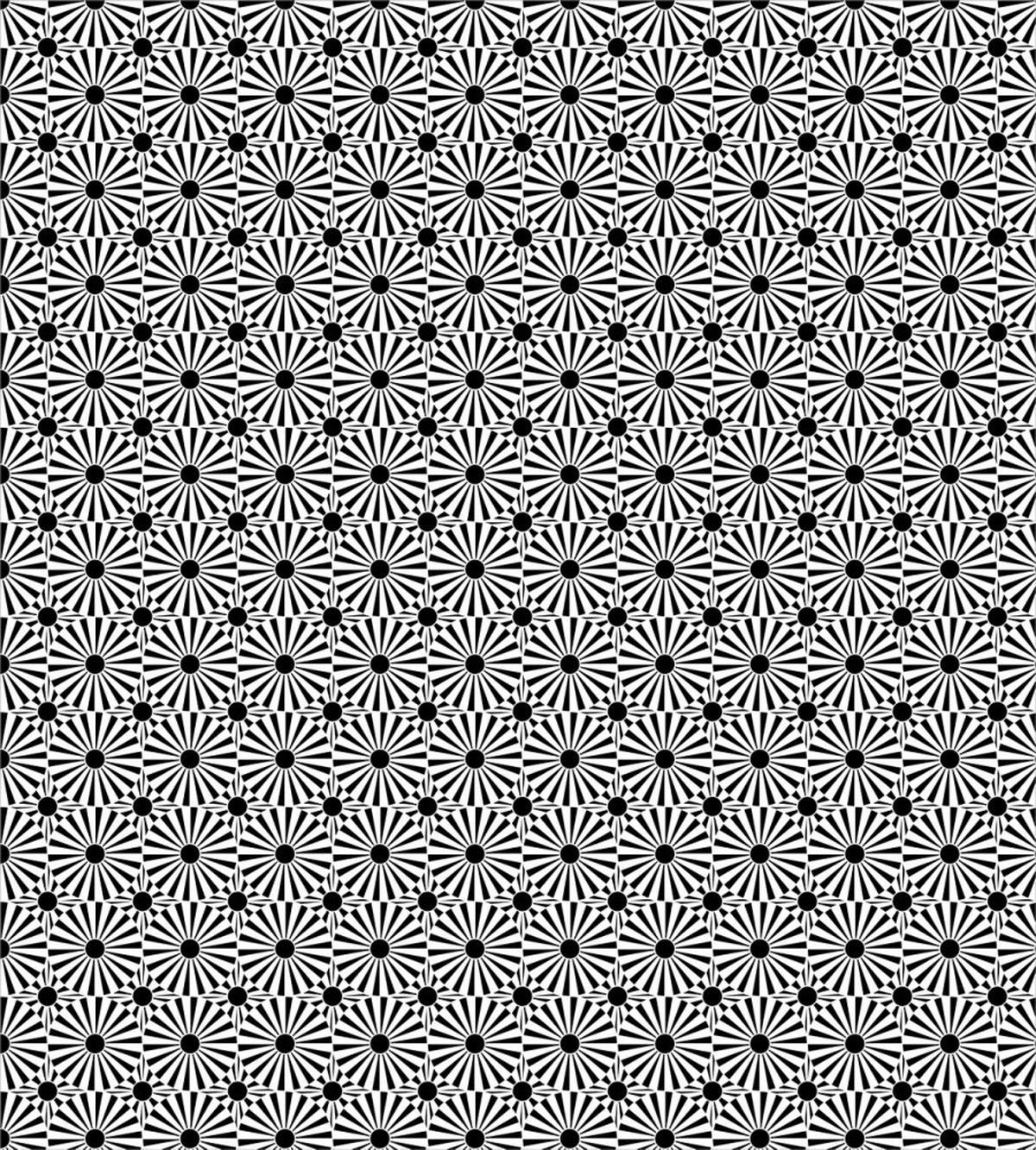 Fanning Round Stripes — Pattern