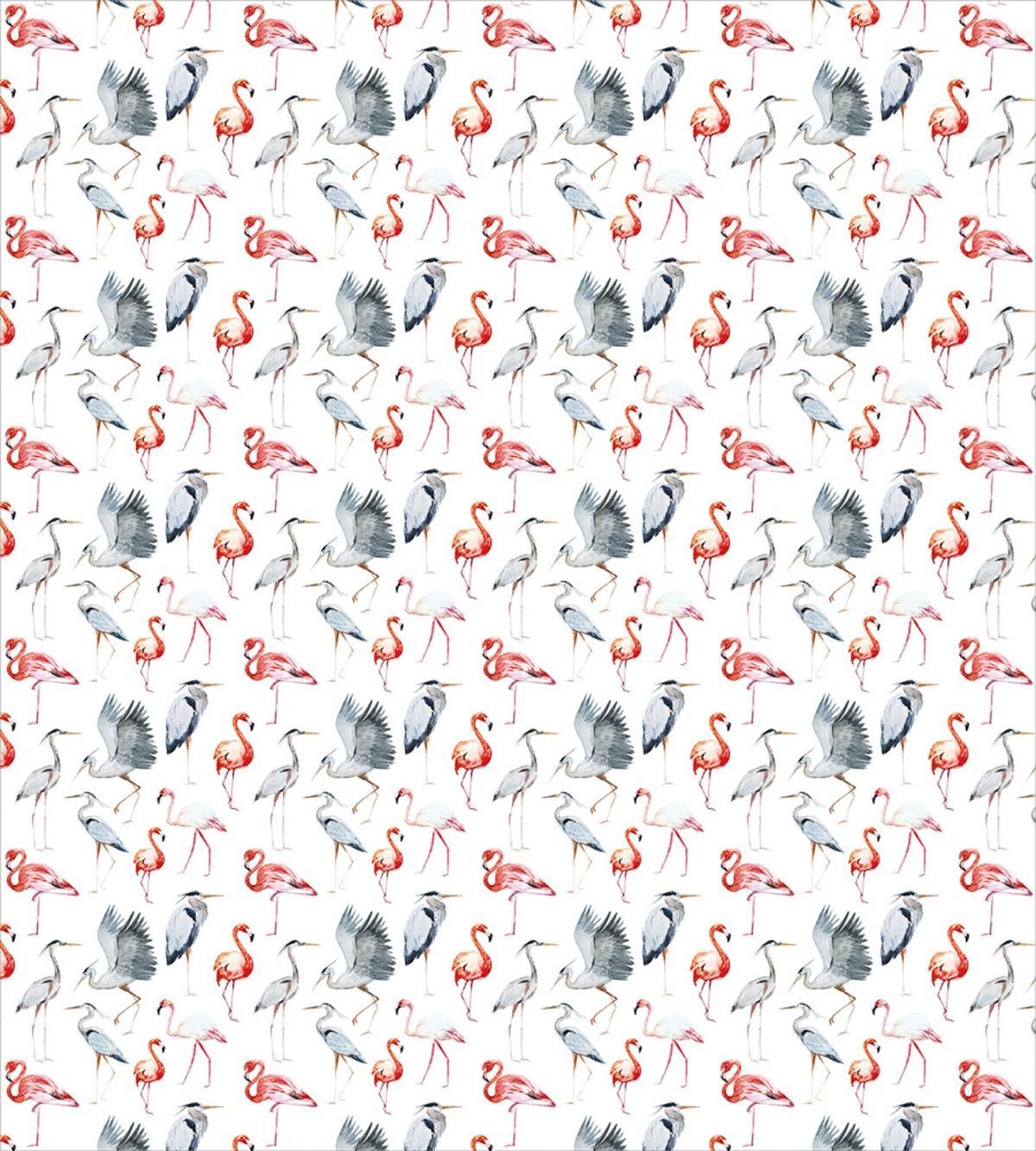 Heron Birds Watercolor — Pattern