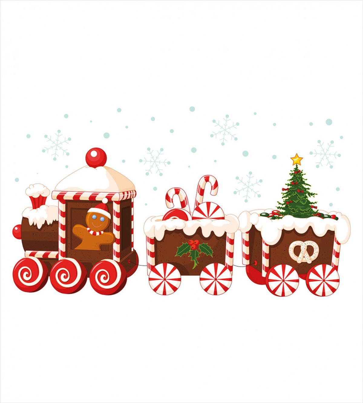 Gingerbread Train — Pattern