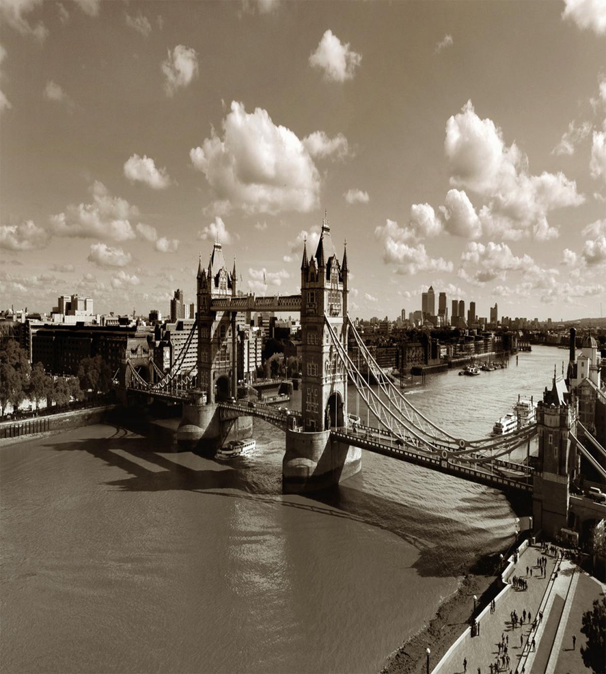 Tower Bridge and the Sky — Pattern