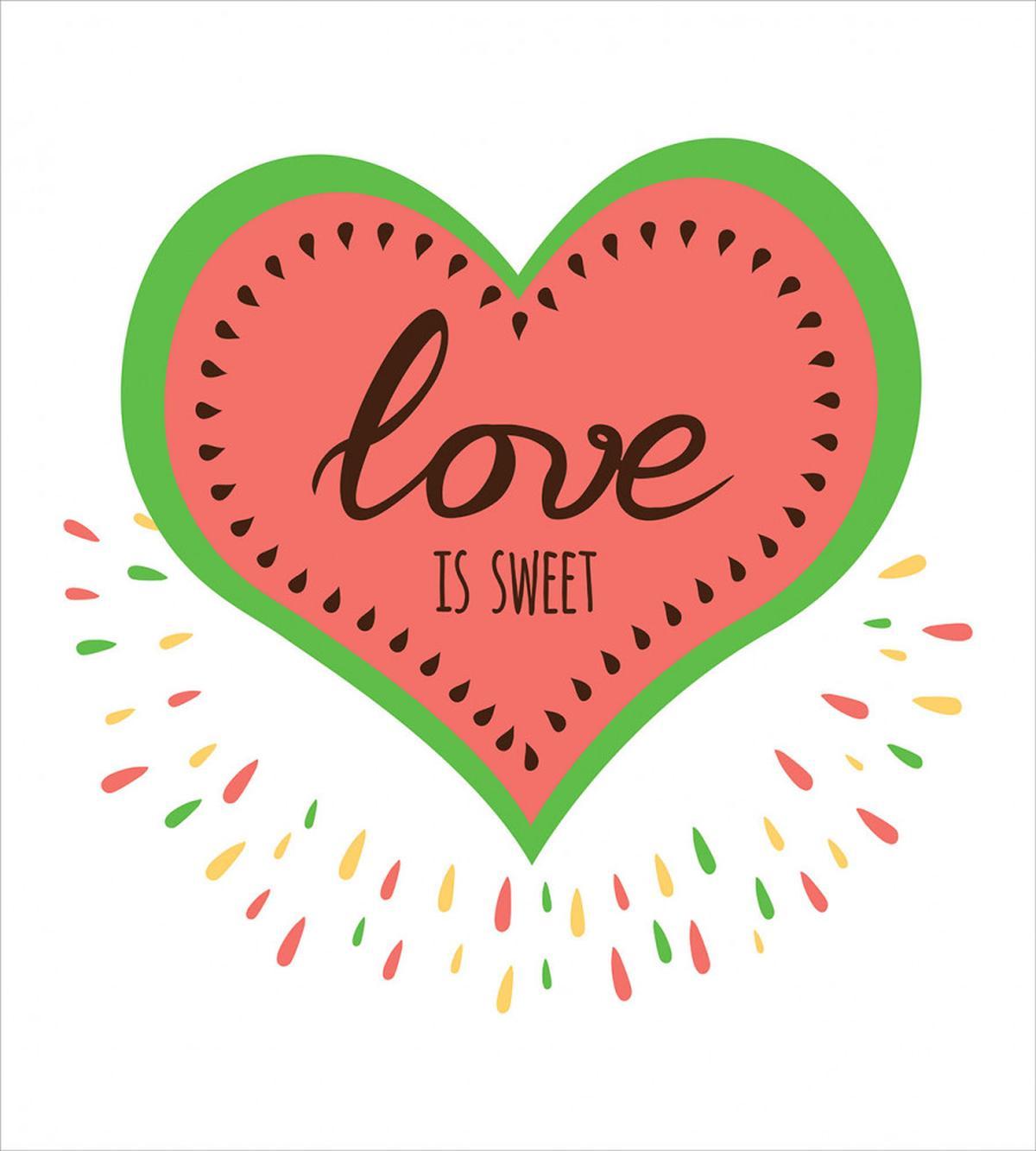 Love is Heart — Pattern