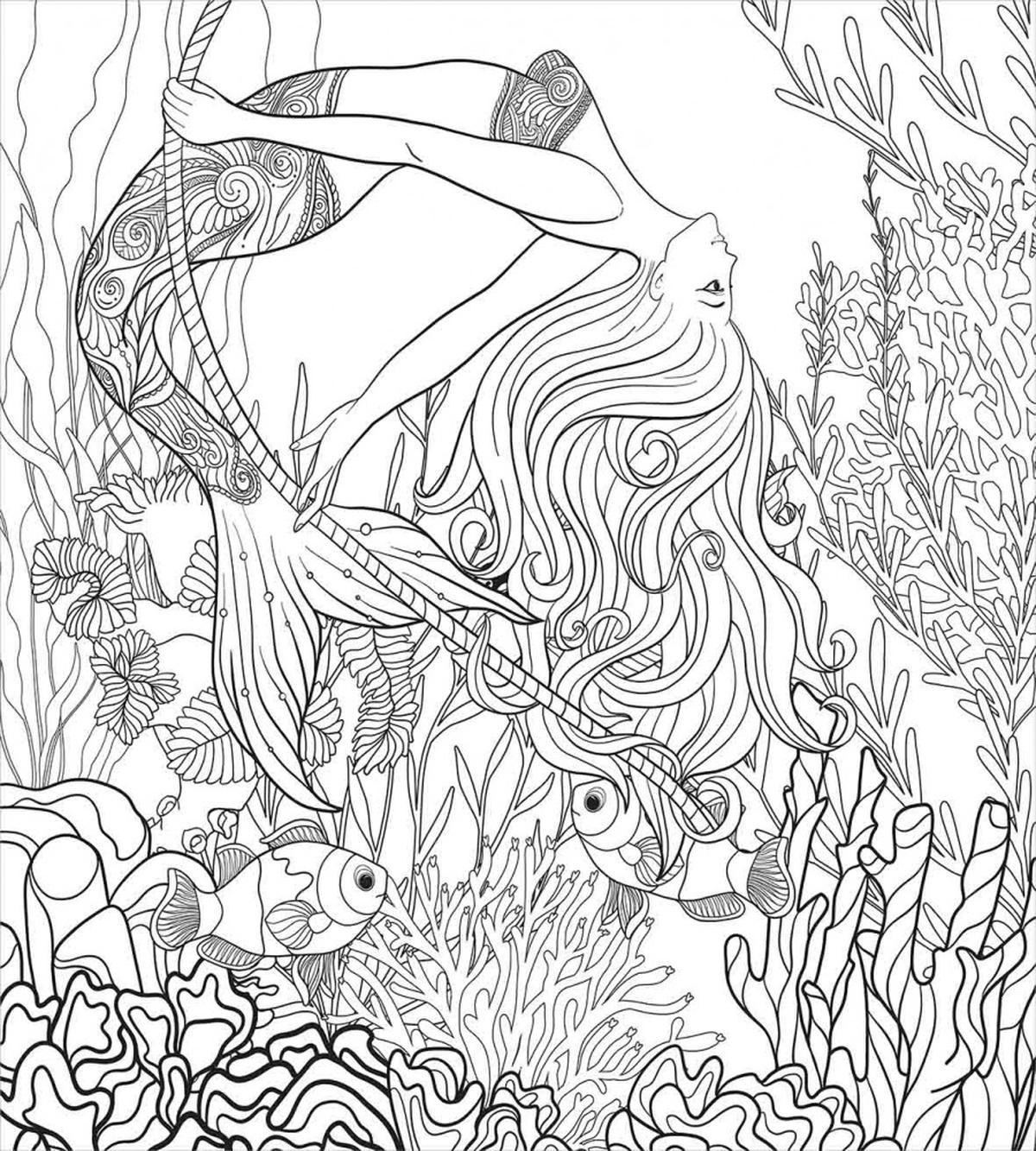 Surreal Little Mermaid — Pattern
