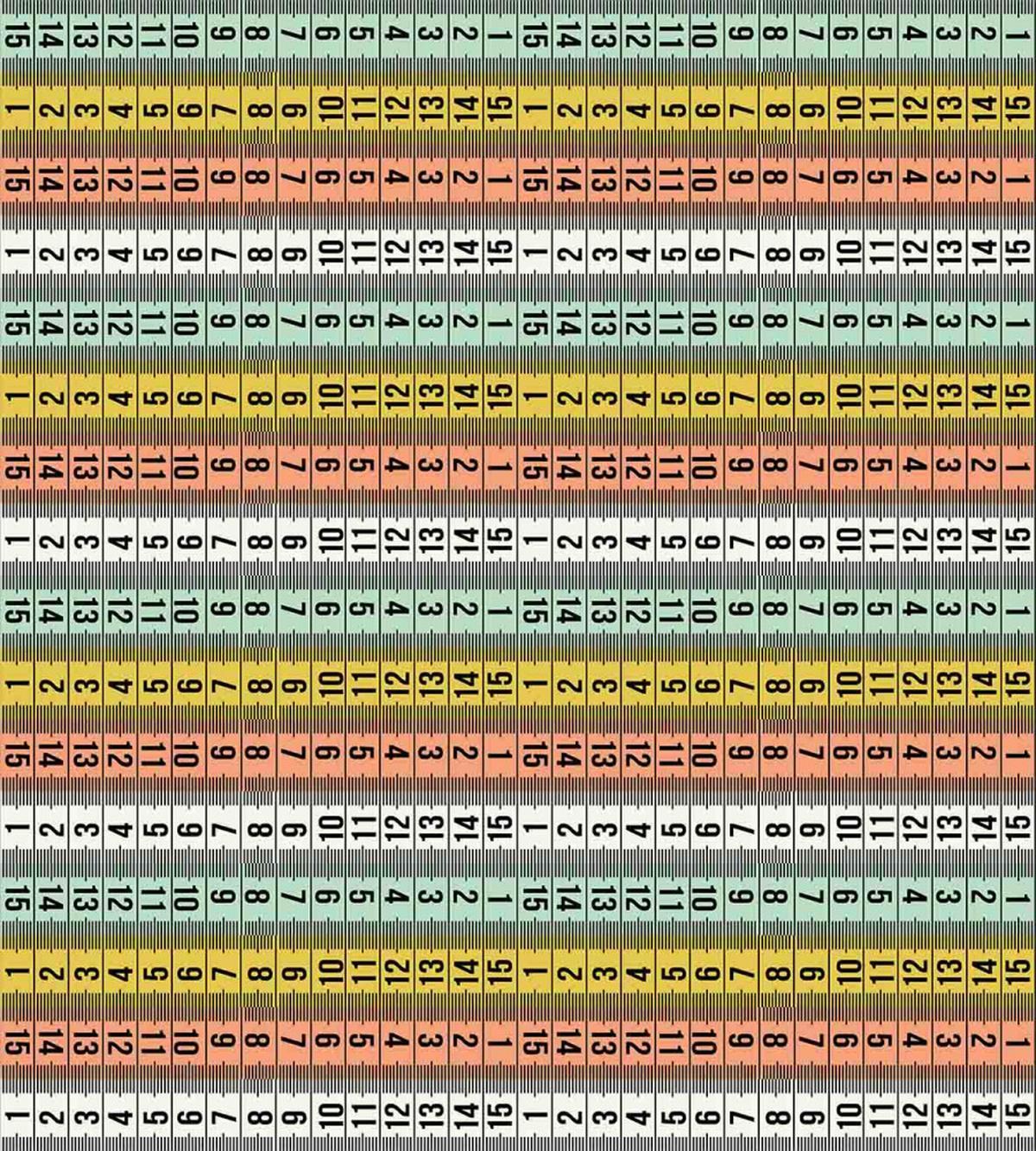 Couture Measuring Tape — Pattern