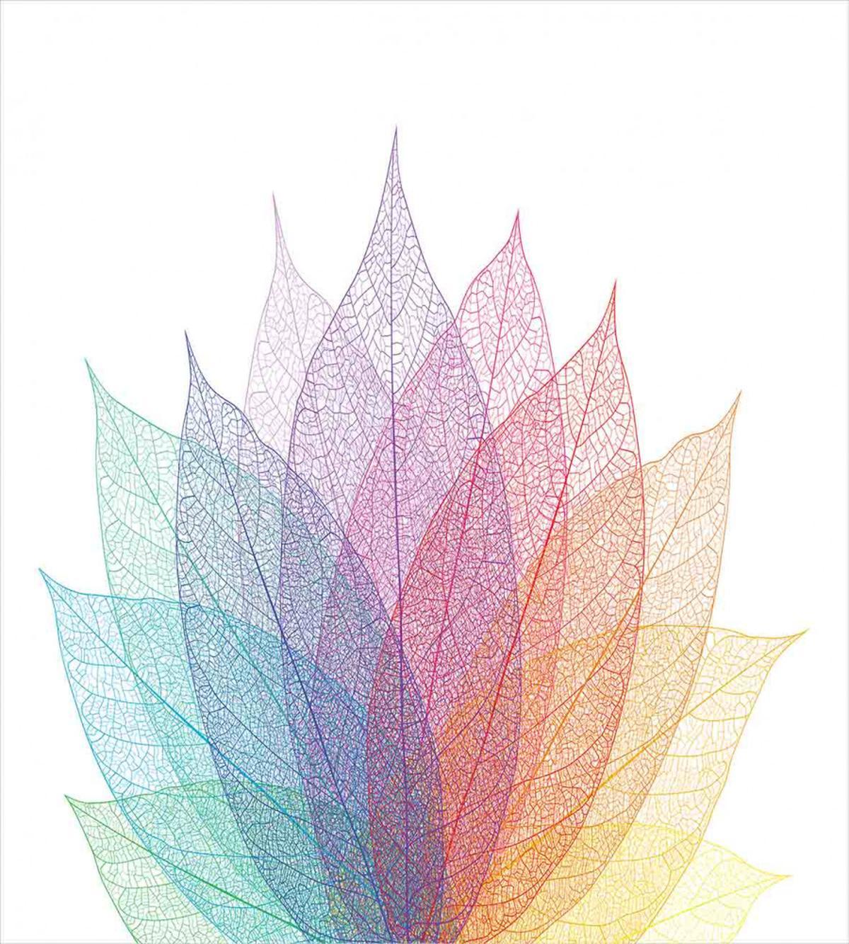 Delicate Leaves Art — Pattern