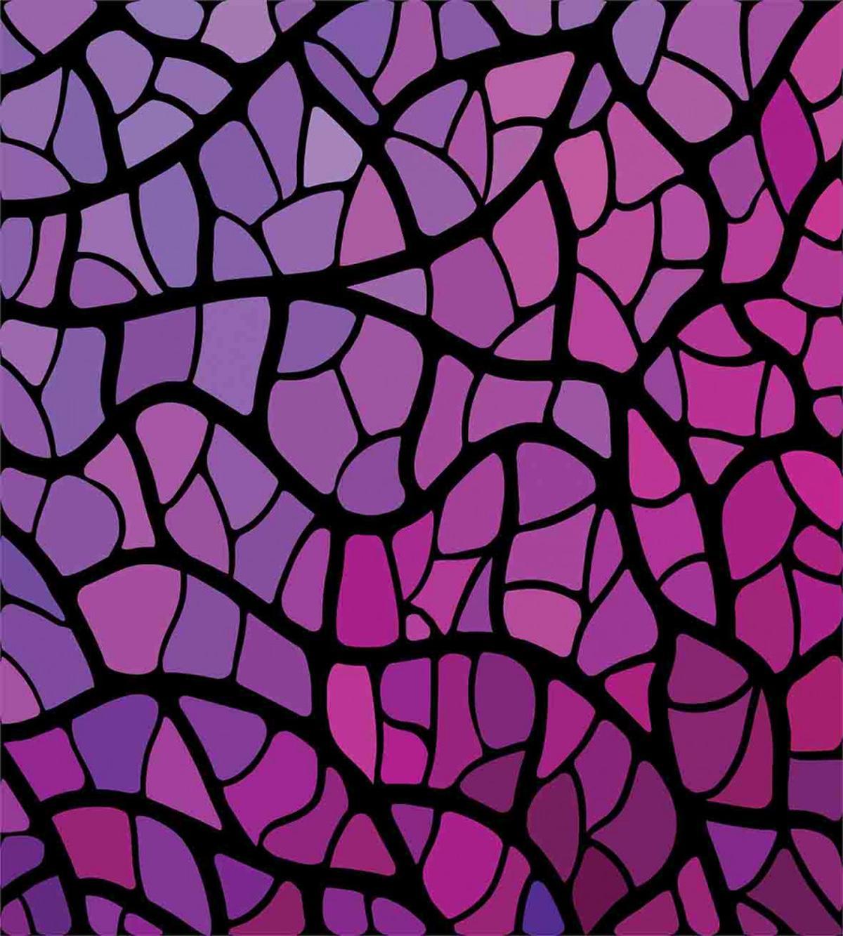 Graphic Stained Glass — Pattern