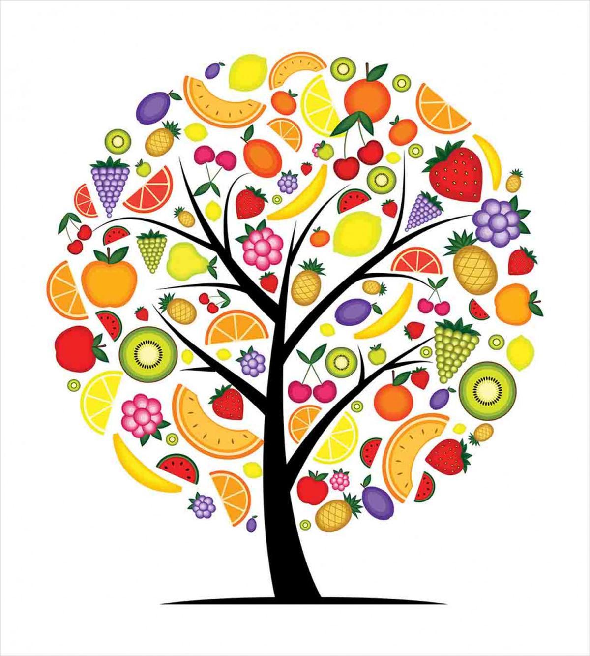 Vegetarian Tree Avocado — Pattern