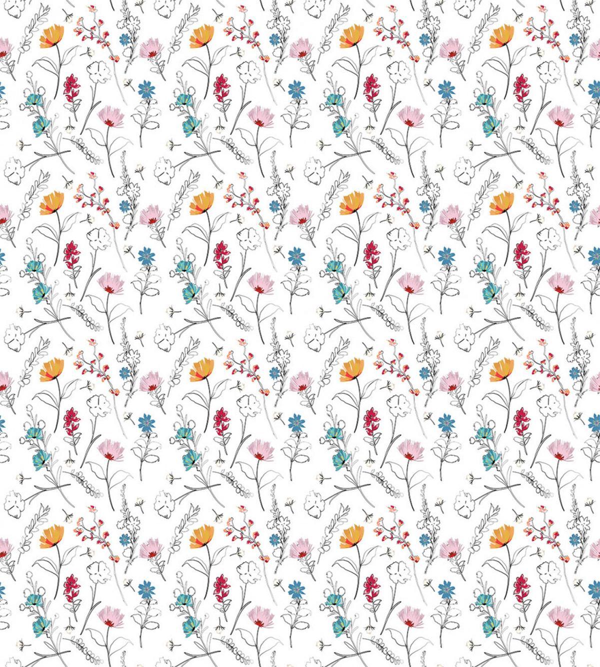 Spring Delicate Flowers — Pattern