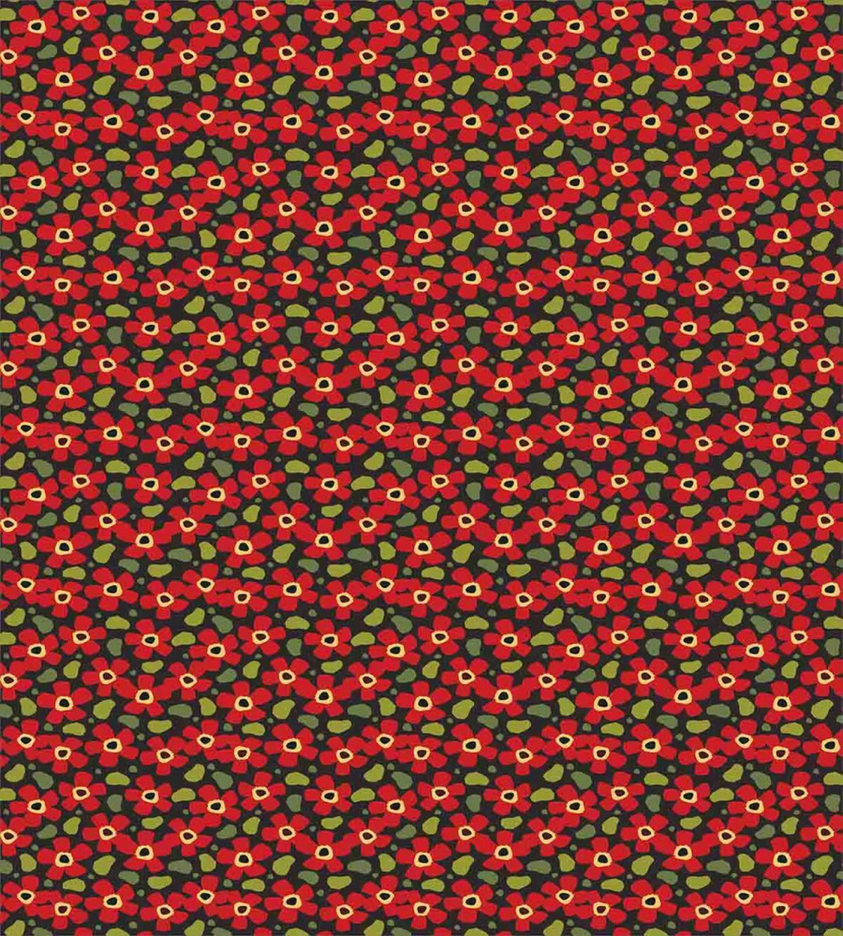 Flowers Paint Marks — Pattern