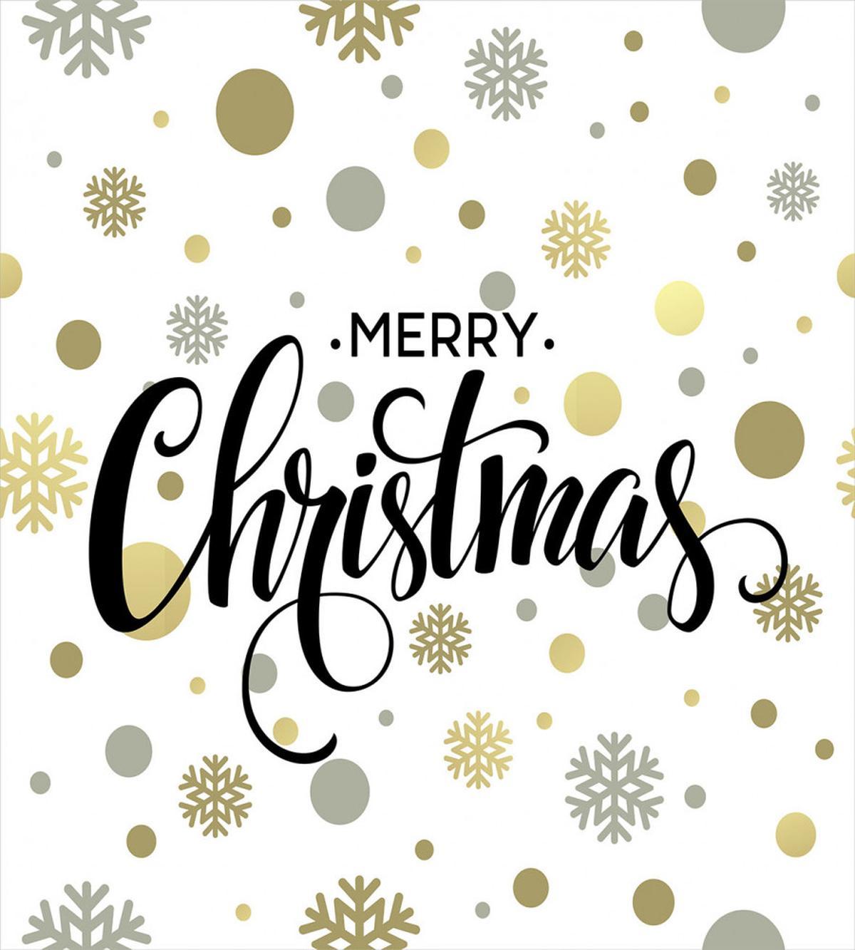 Merry Xmas Snowflake — Pattern