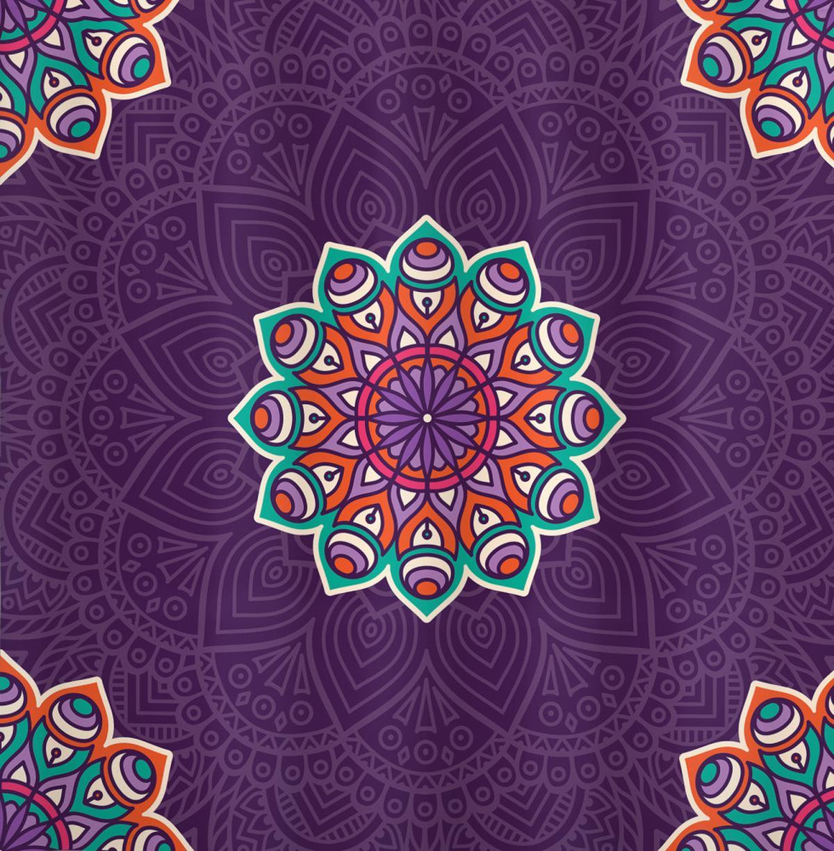 South Eastern Style Mandala Art — Pattern