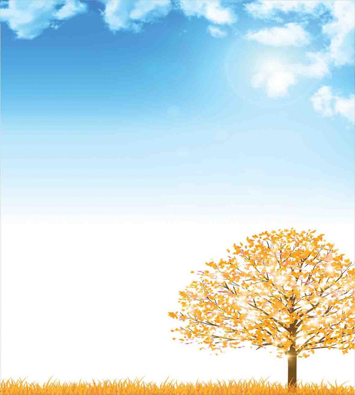 Pastoral Maple Tree — Pattern