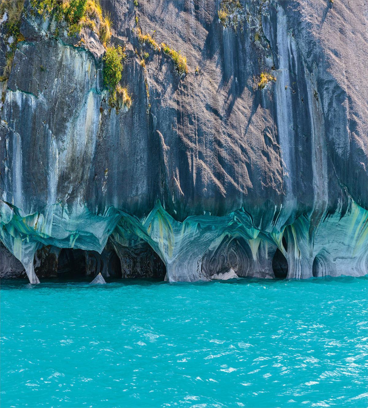 Marble Caves Chile — Pattern