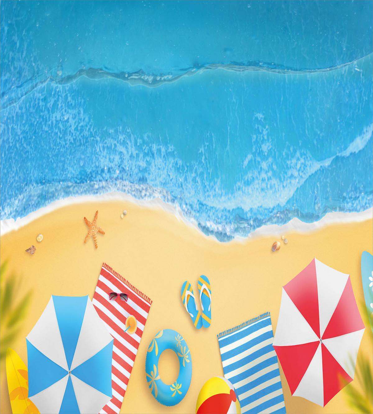 Summer Fun Bay Aerial — Pattern