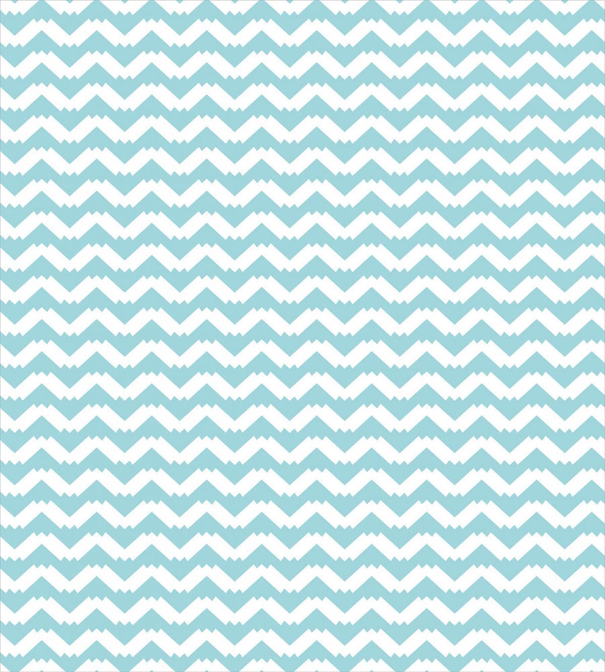 Chevron Snowy Mountaintop — Pattern