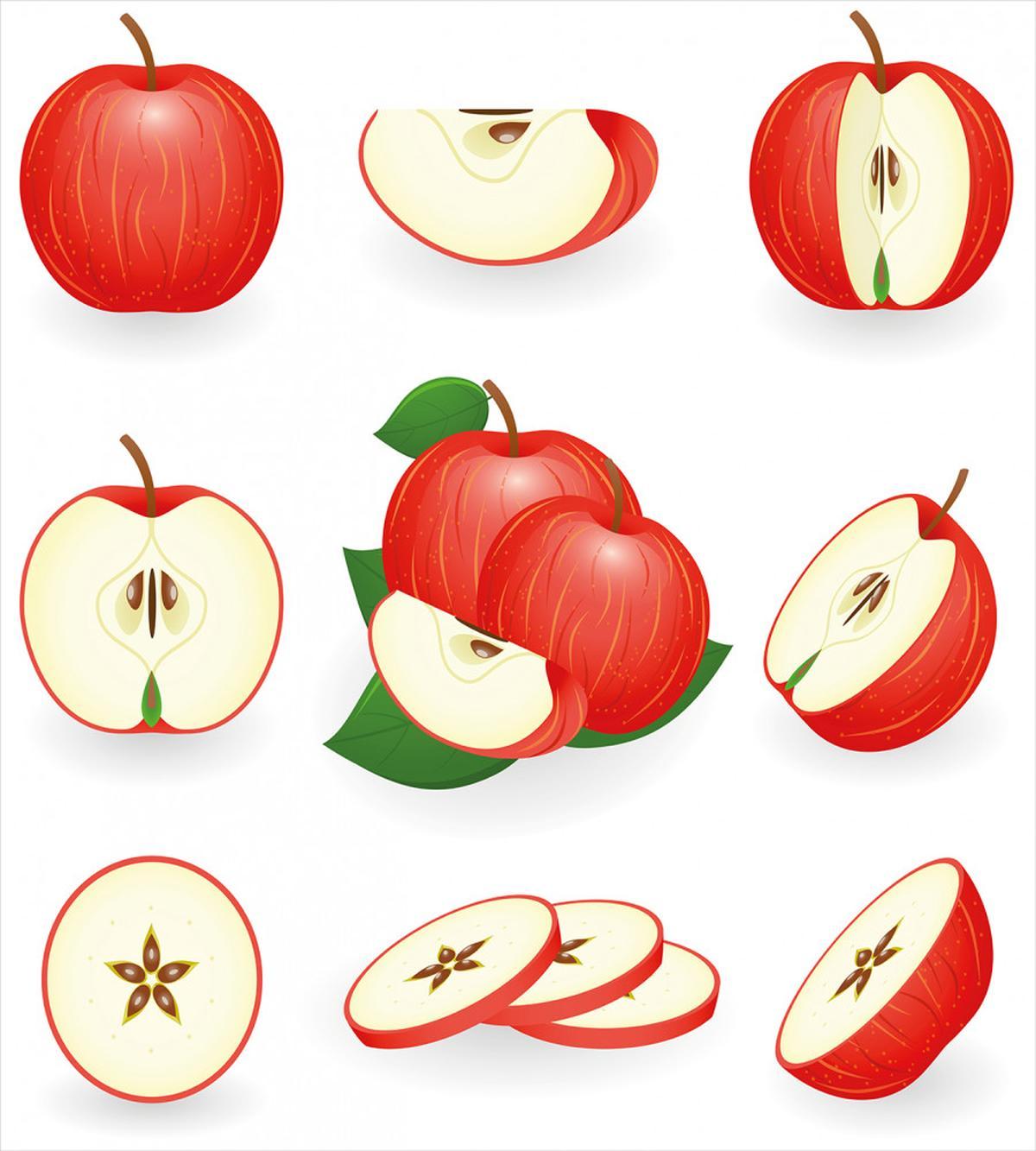 Juicy Fresh Fruits Nature — Pattern