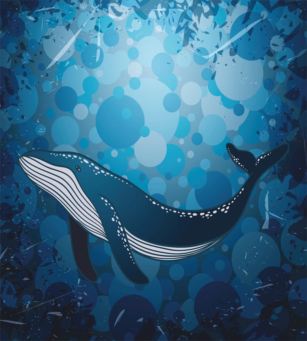 Marine Motif Ocean Retro — Pattern