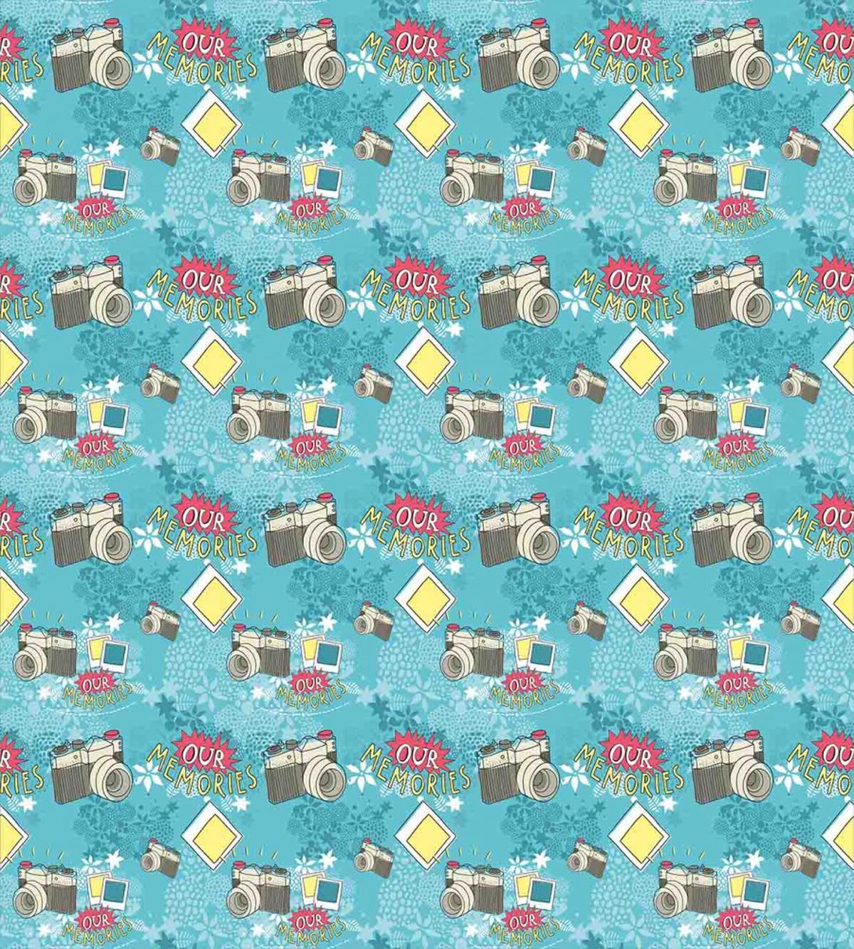 Pop Art Style Our Memories — Pattern