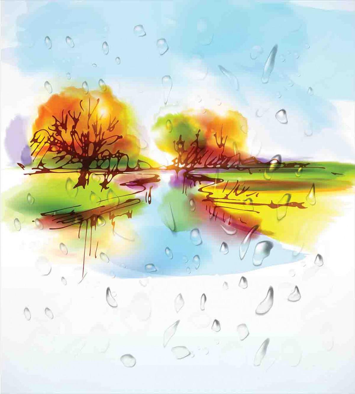 Lake Trees Pastoral — Pattern