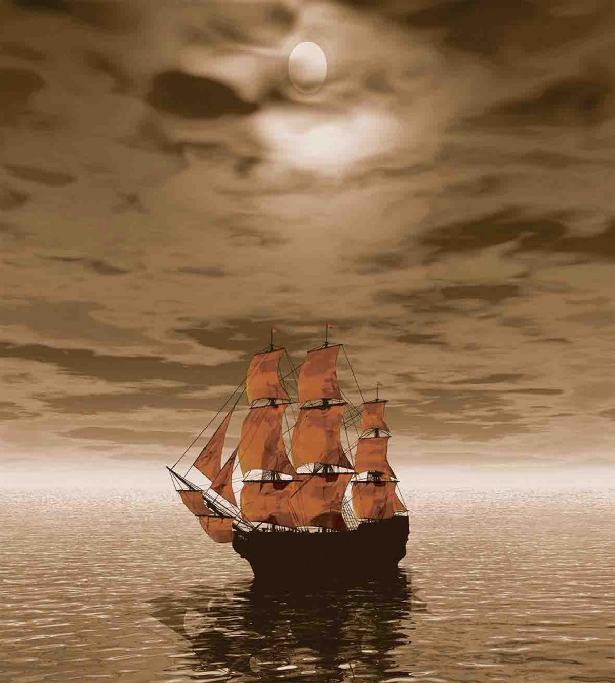 Lonely Ship Sailing — Pattern