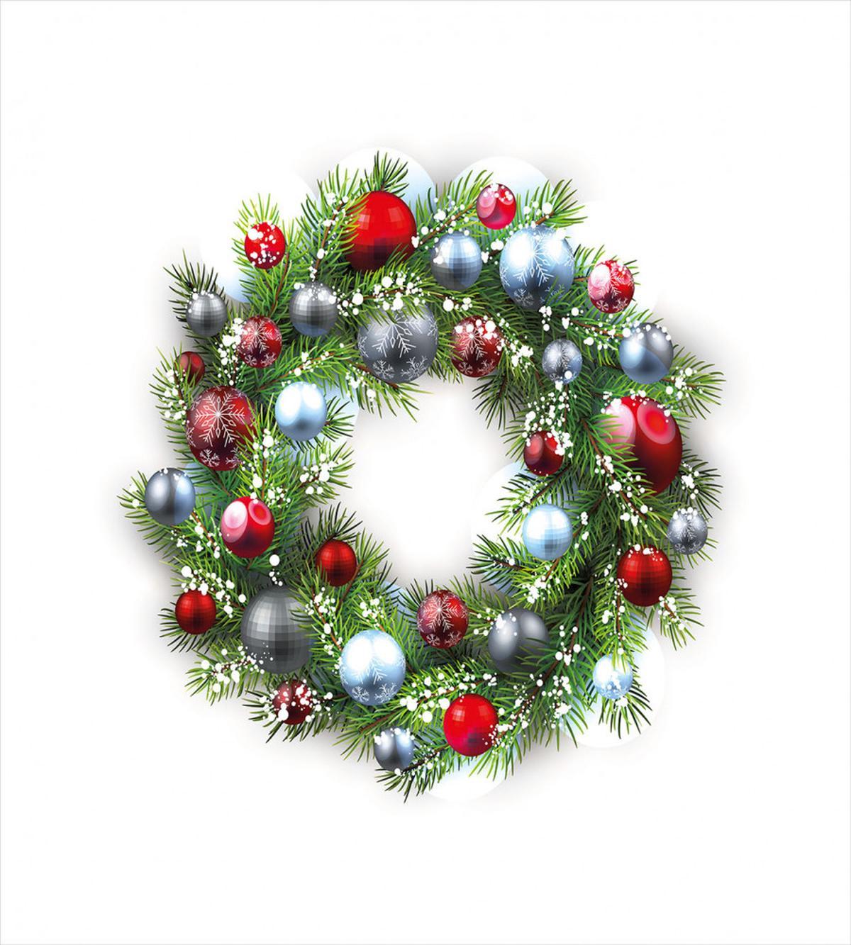 Garland with Balls — Pattern