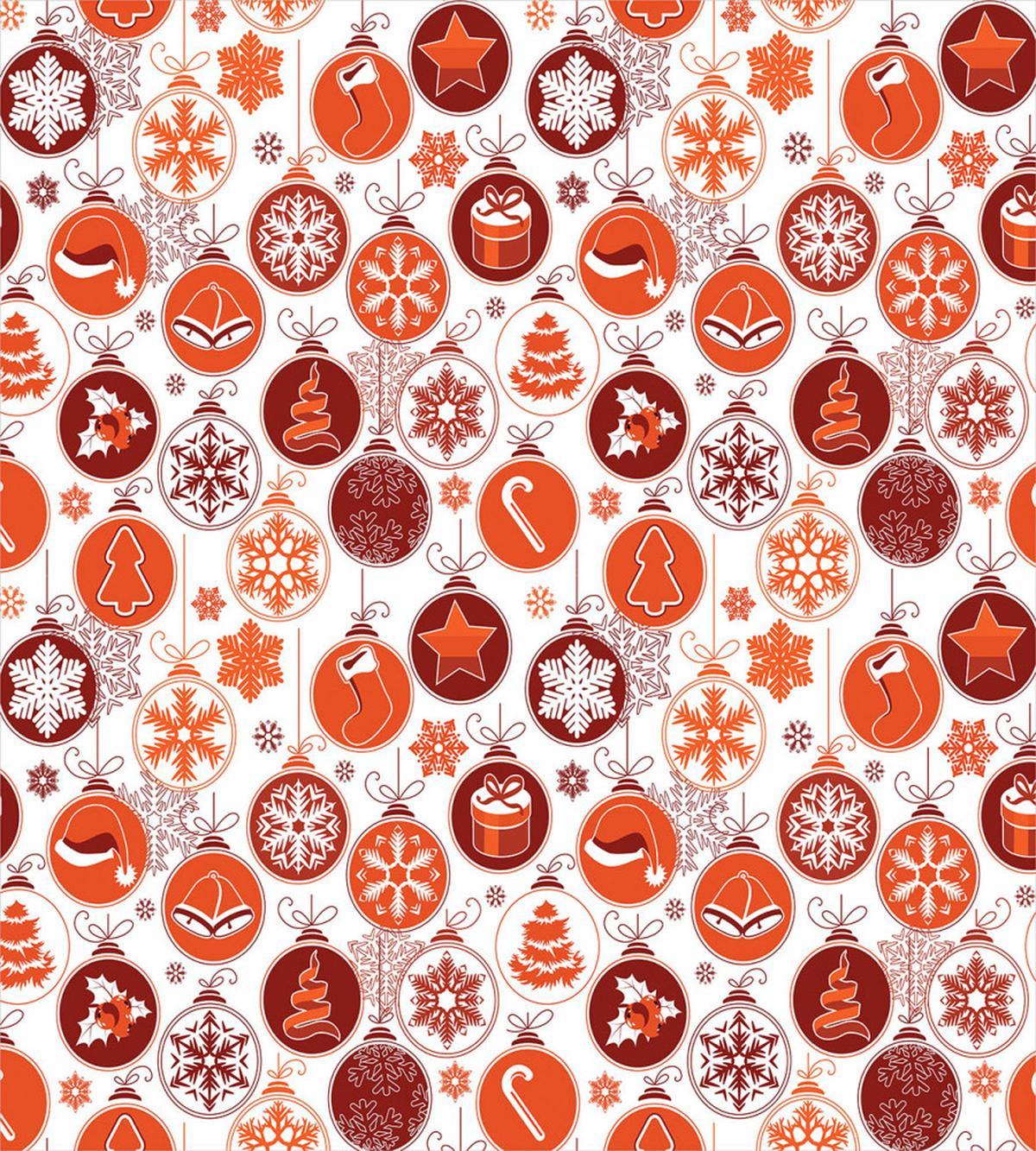 Vintage Xmas Scene — Pattern