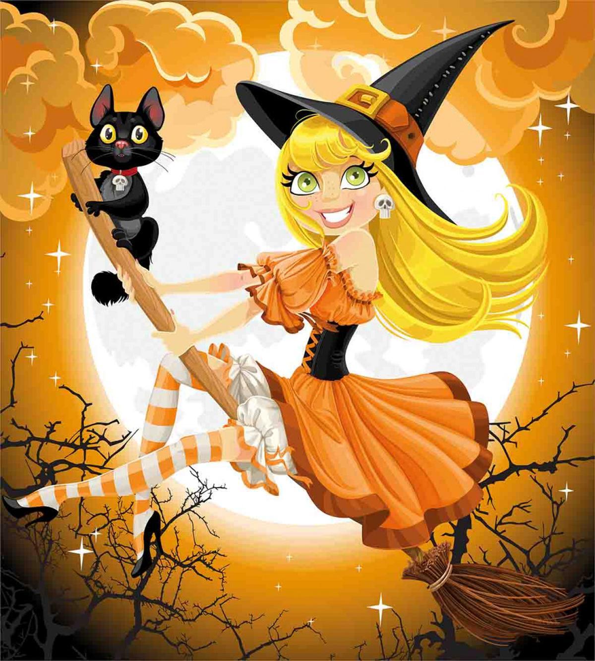 Witch Conceptual Colors — Pattern