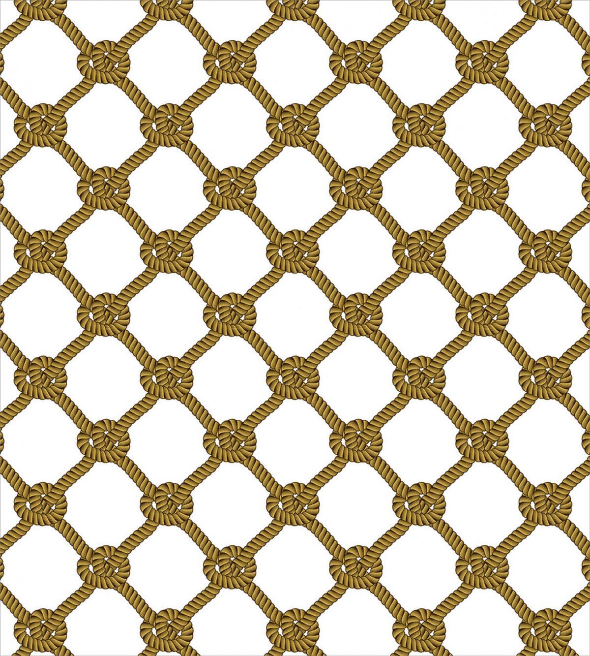 Abstract Cord with Knots — Pattern