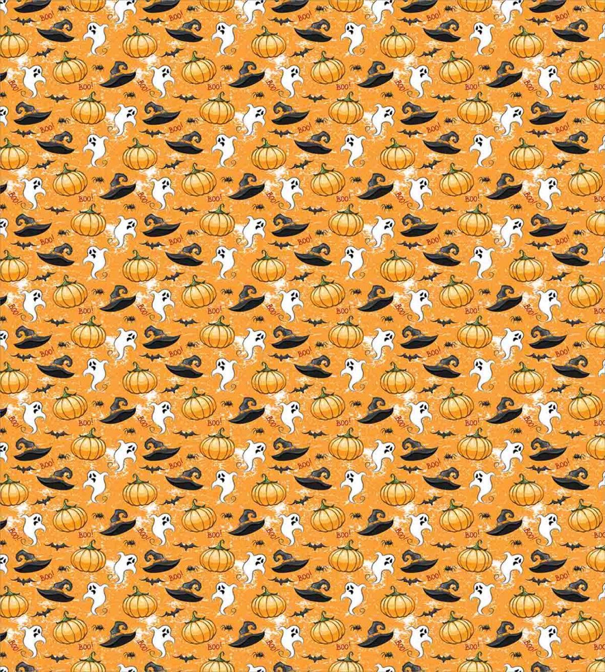 Ghost Pumpkin and Wizard Hat — Pattern