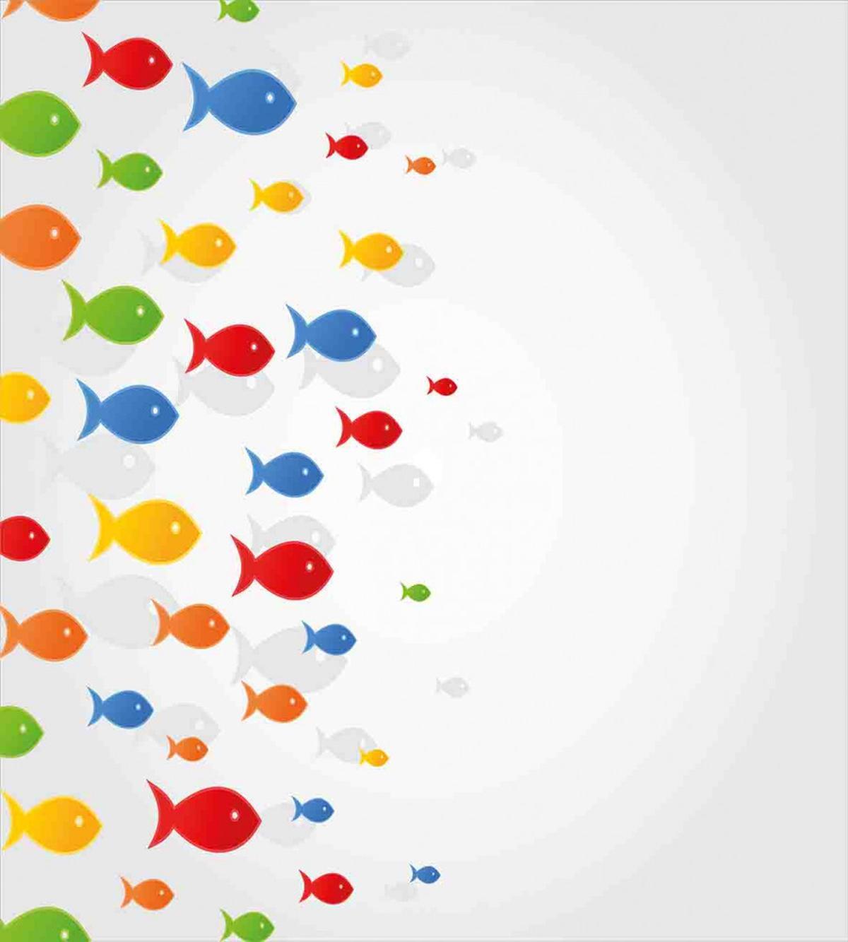 Cartoon Sea Animals — Pattern