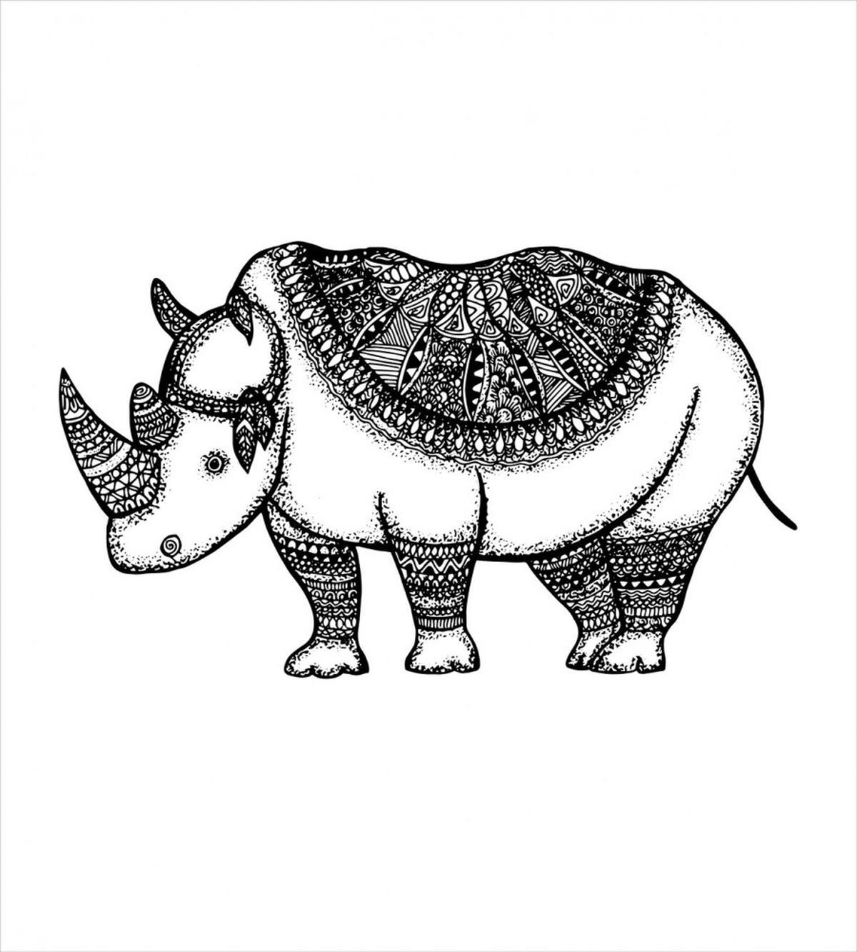 Sketch Animal Tribal — Pattern