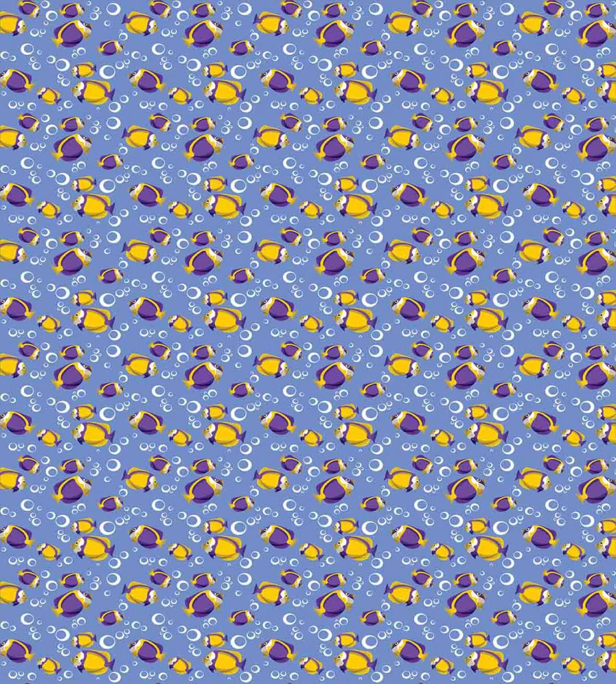 Fishes Bubbles — Pattern