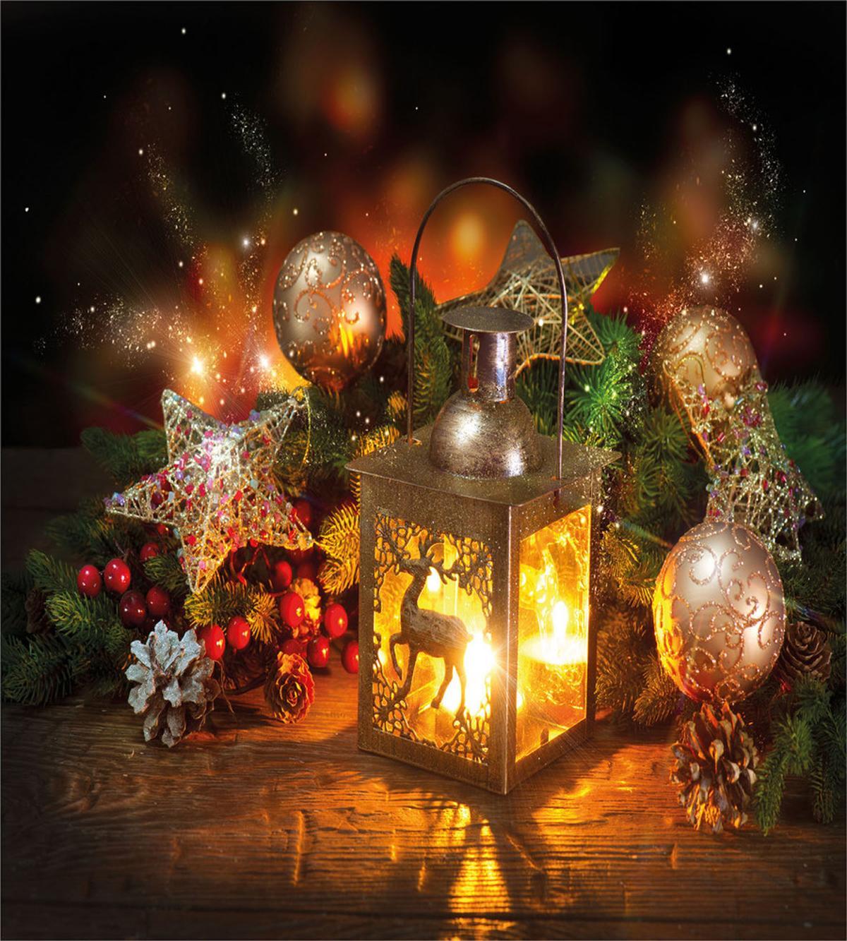 Candle New Year Baubles — Pattern