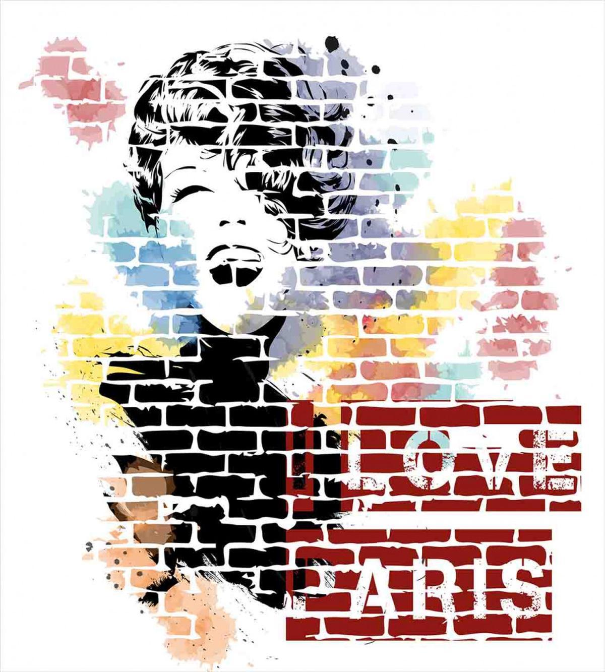 Fashion Girl Graffiti — Pattern