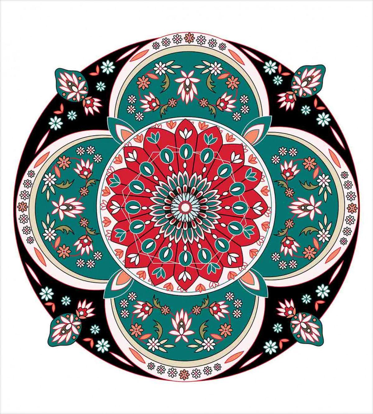 Floral Ethnic — Pattern