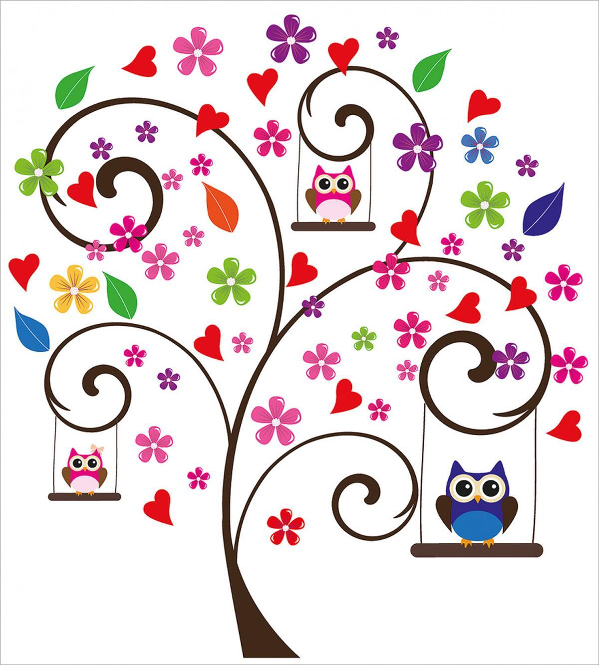 Fresh Spring Tree Curly — Pattern